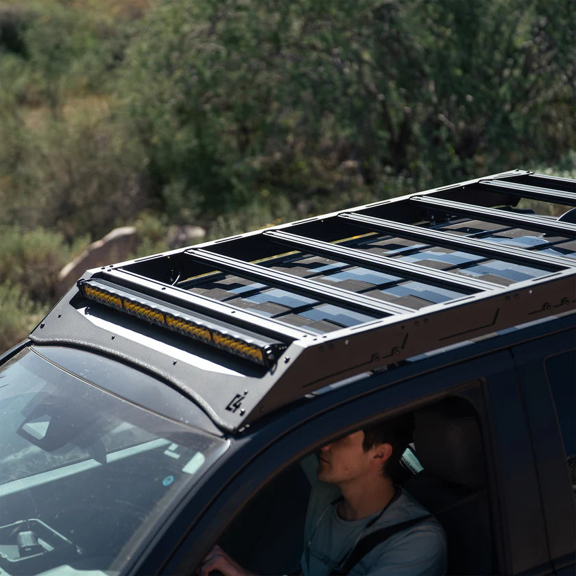 C4 Fabrication - Tacoma Roof Rack with Optional Light Bar Mount / 4th Gen / 2024-2026