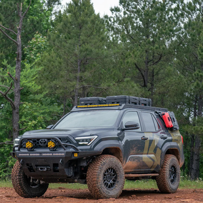 C4 Fabrication - 4Runner Roof Rack with Optional Light Bar Mount / 6th Gen / 2025+