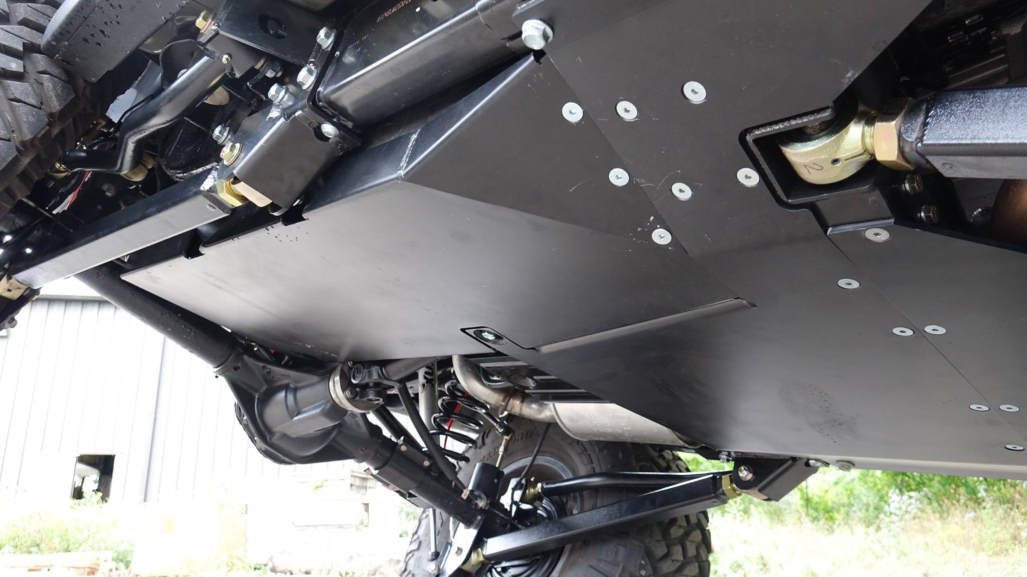 Jeep Wrangler Transfer Case Skid Plate 2007-2018 JK Clayton Off Road