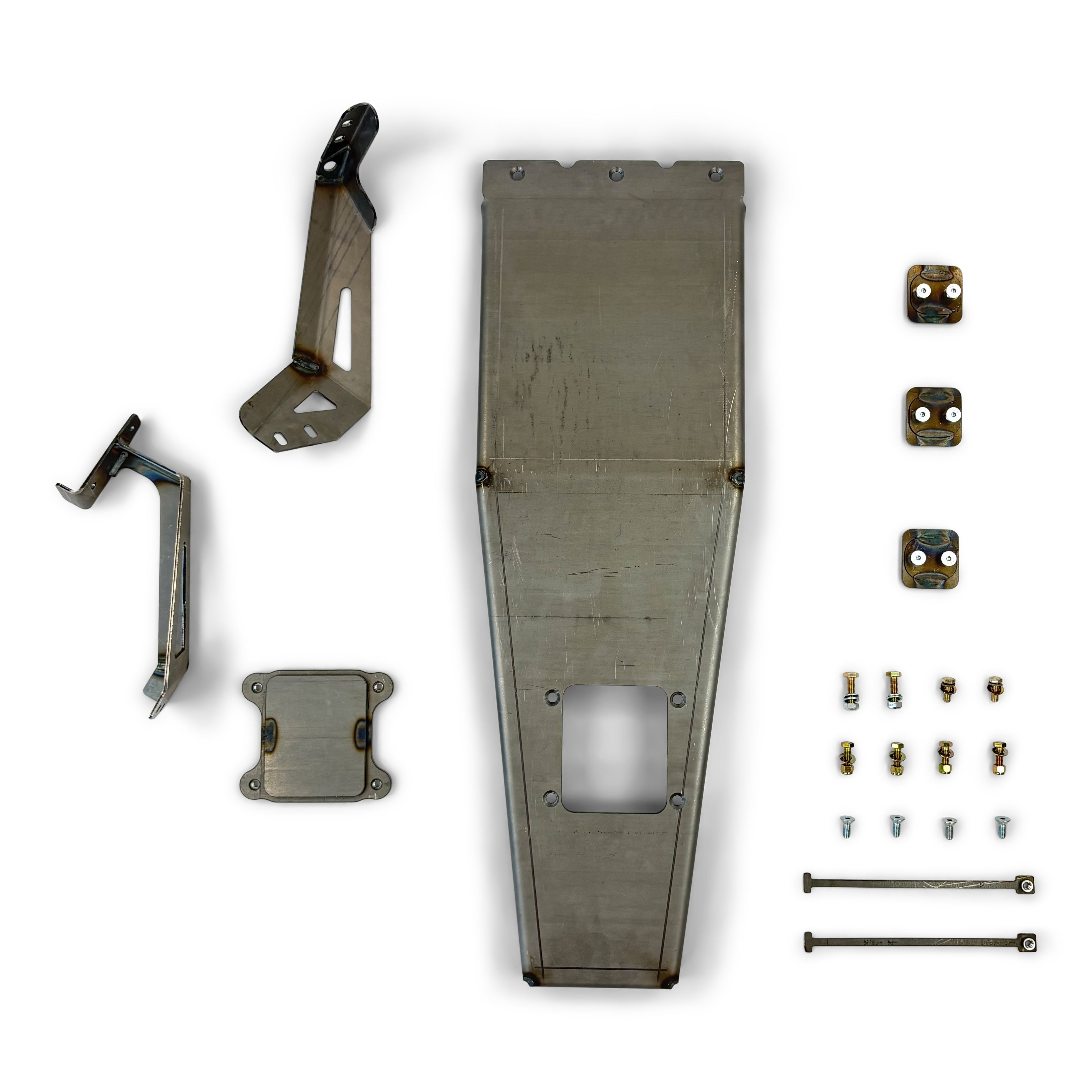 Jeep Wrangler 3.6L Engine Skid Plate System (2021-2024+, JL)