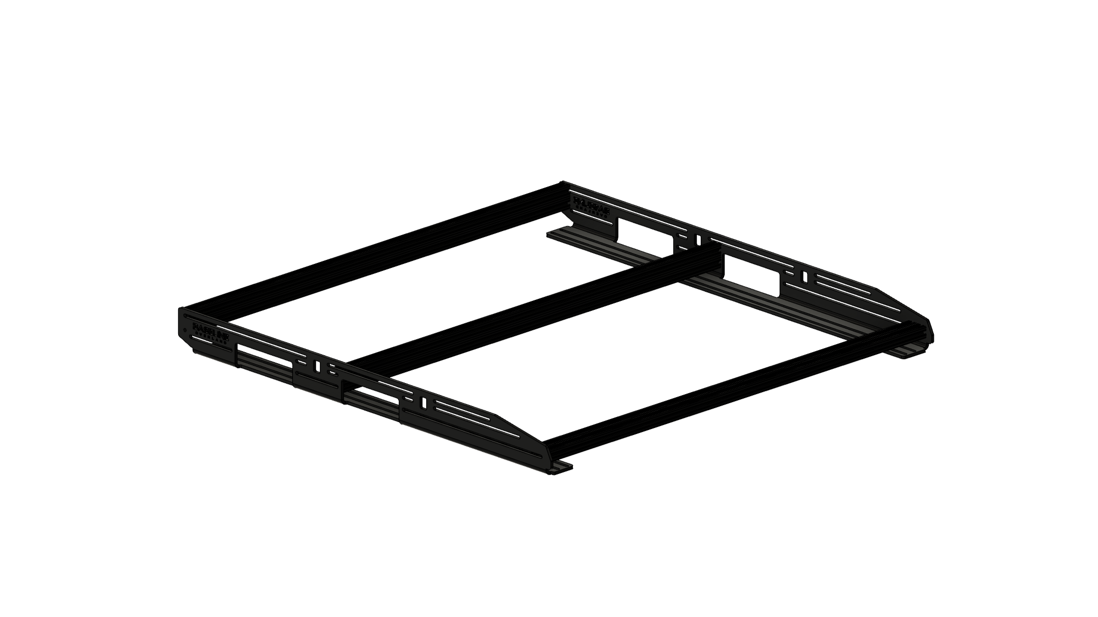 Universal Modular Roof Rack Cargo Basket from Baseline Overland