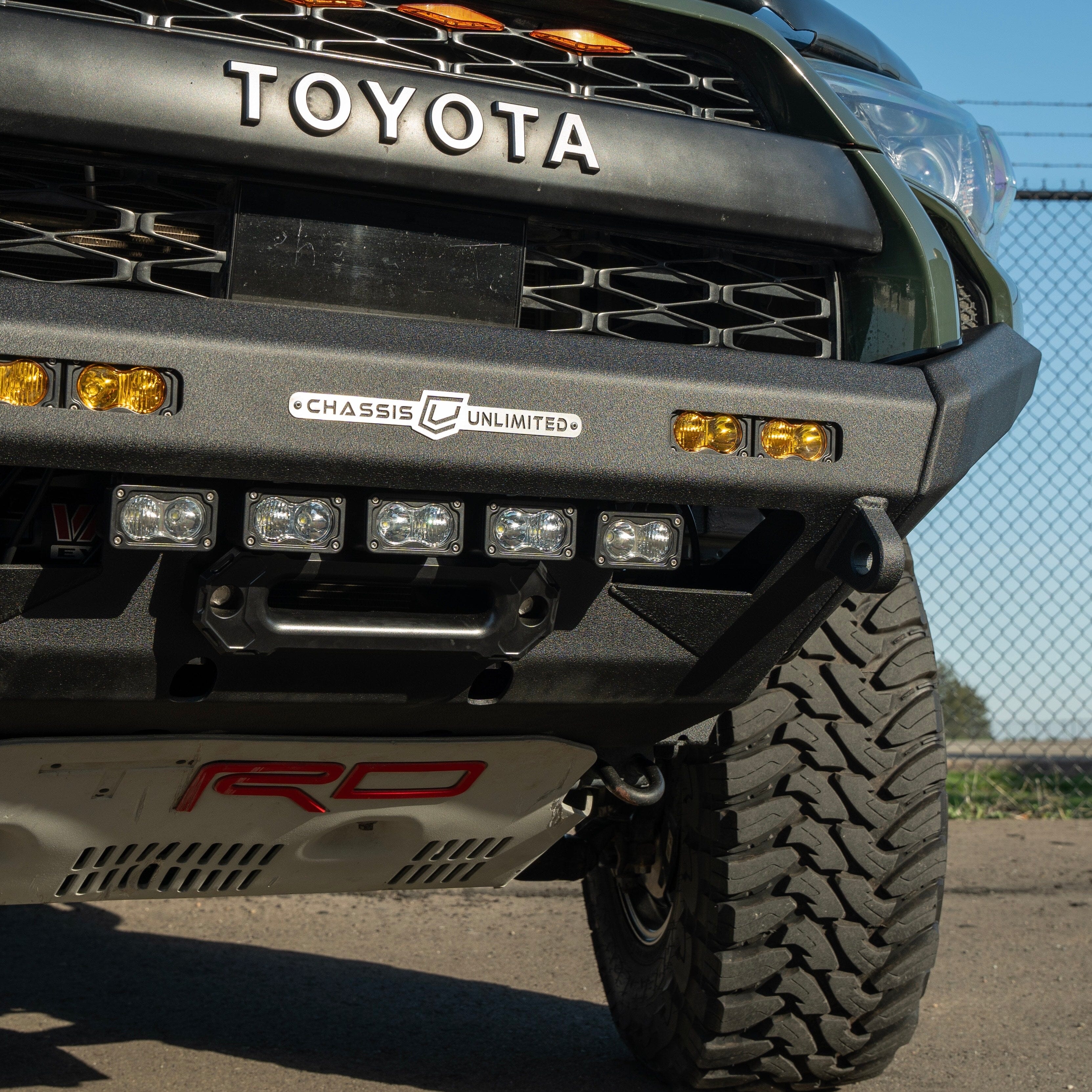 2014-2024 TOYOTA 4RUNNER RTS FRONT WINCH BUMPER Chassis Unlimited Inc. 