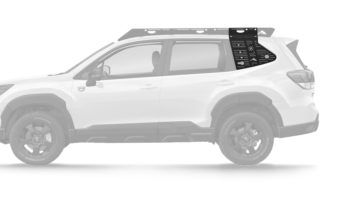 Forester Window Panel - Sherpa Equipment Company