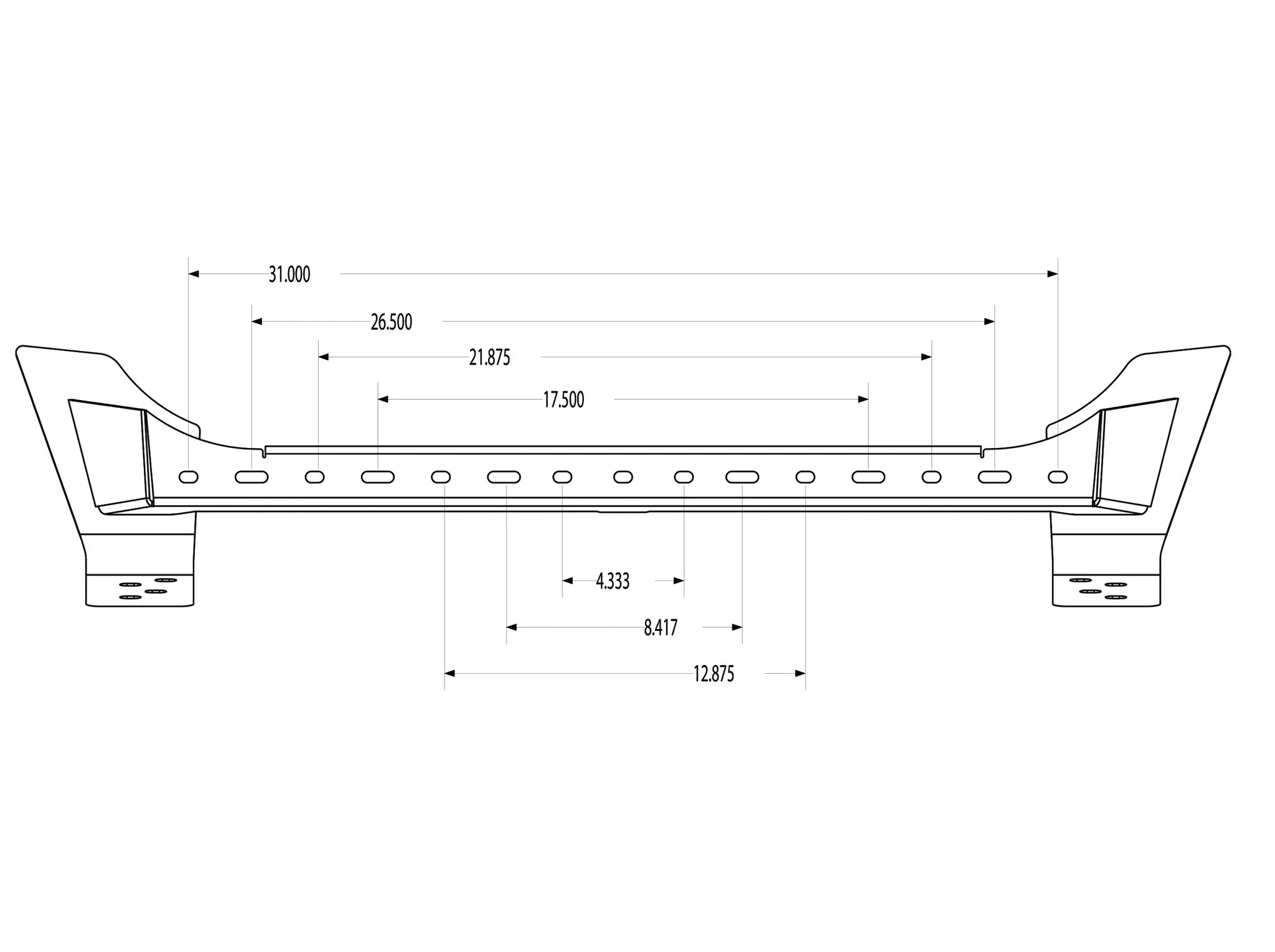 Leitner Designs | INEOS GRENADIER Front Bumper Light Bar