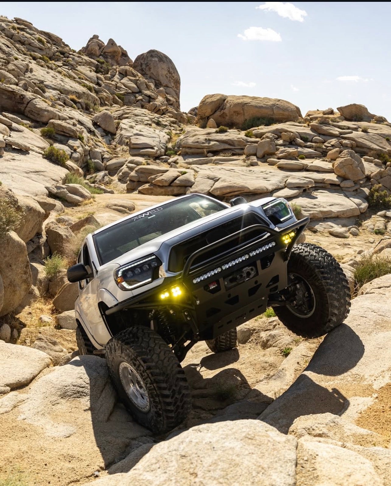 Relentless Off-Road - 2012-2015 Tacoma Hybrid Front Bumper