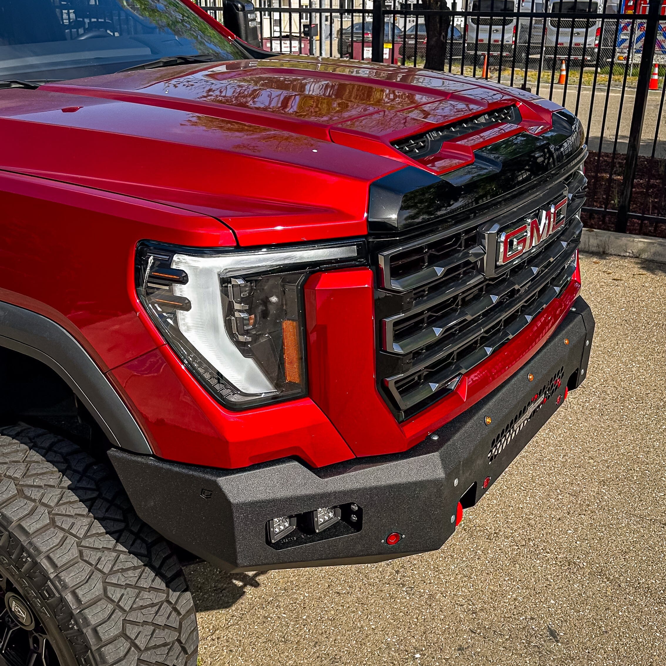 2024+ GMC Sierra Front Bumper Fuel Series 2500-3500 - Chassis Unlimited Inc. 