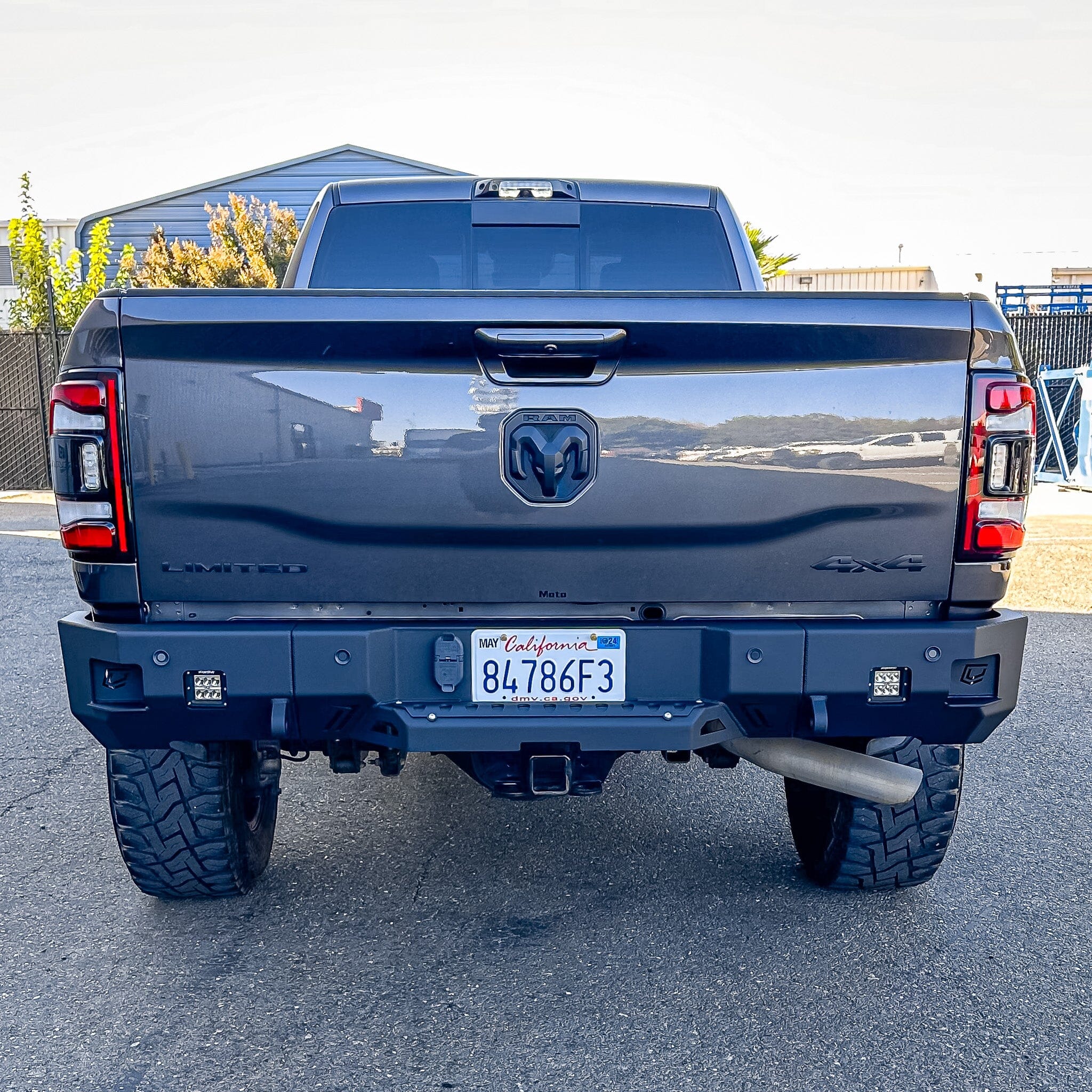 2010-2018 RAM 2500/3500 OCTANE REAR BUMPER Motor Vehicle Parts Chassis Unlimited Inc. 