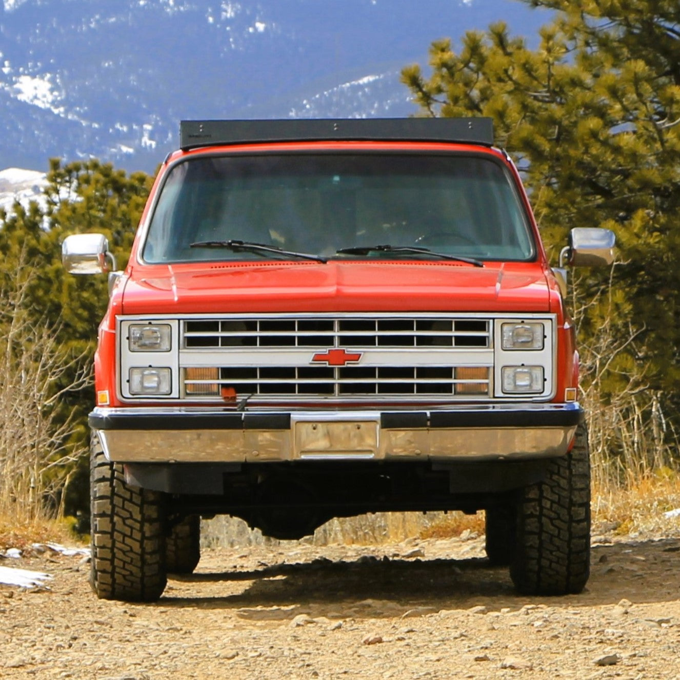 square body suburban roof rack Baseline Overland