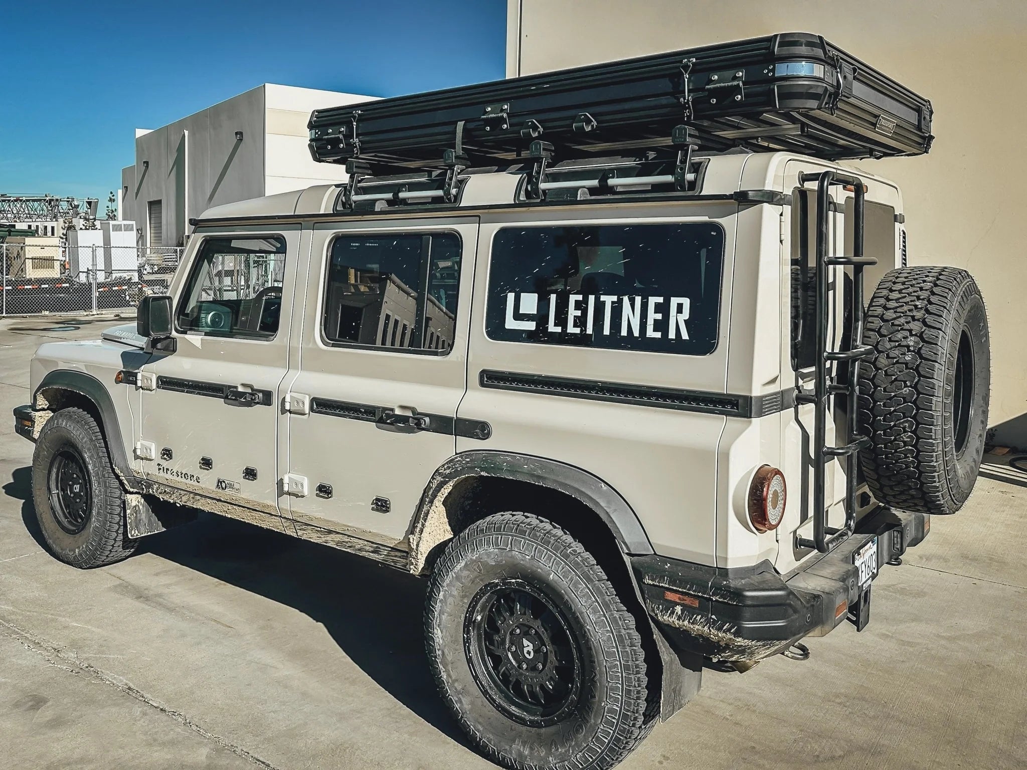 Leitner Designs | INEOS GRENADIER ROOF TOP TENT BRACKETS | GRENADIER Load Bar Kit Specific