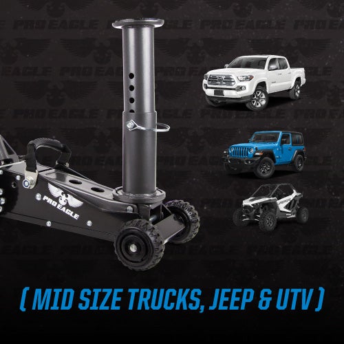 Pro Eagle - 1.5 TON BIG WHEEL OFF ROAD JACK - "TALON"