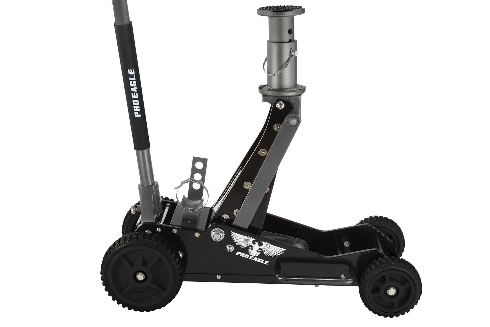 Pro-Eagle - 3 Ton Floor Jack, Big Wheel "Kratos"