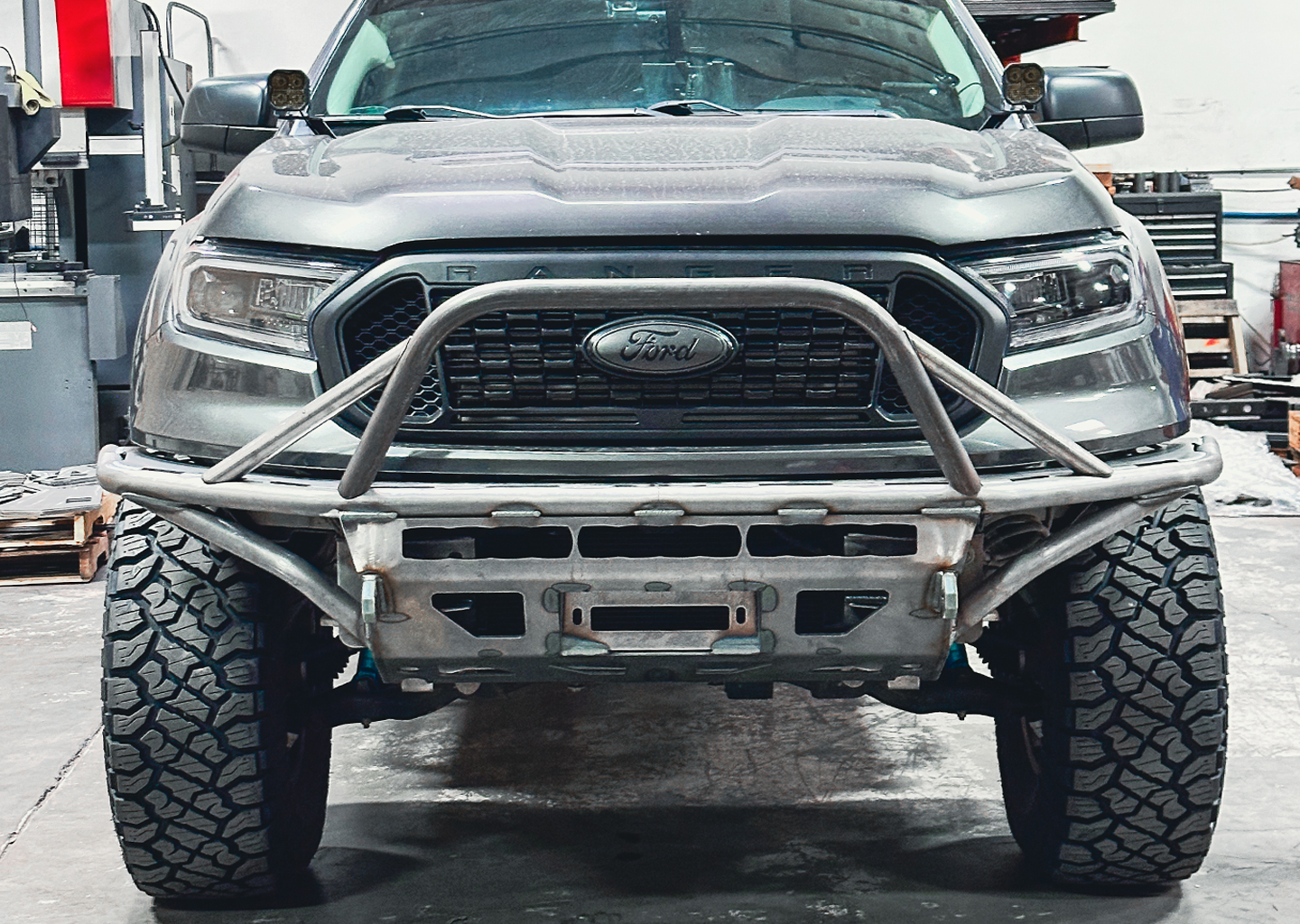 2019-2023 Ford Ranger Front Hybrid Bumper