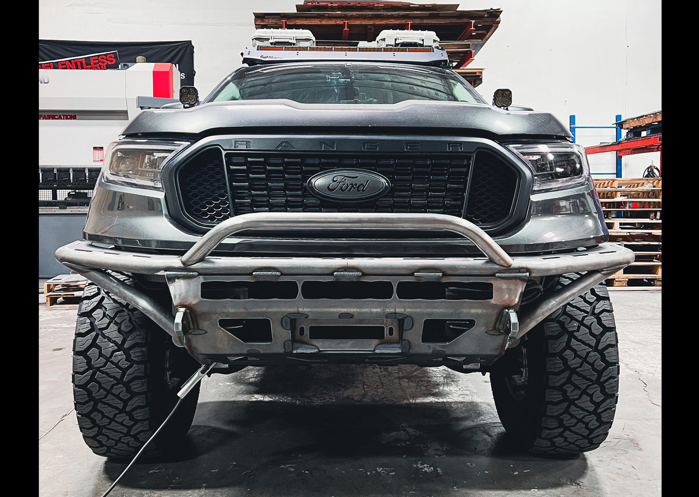 2019-2023 Ford Ranger Front Hybrid Bumper