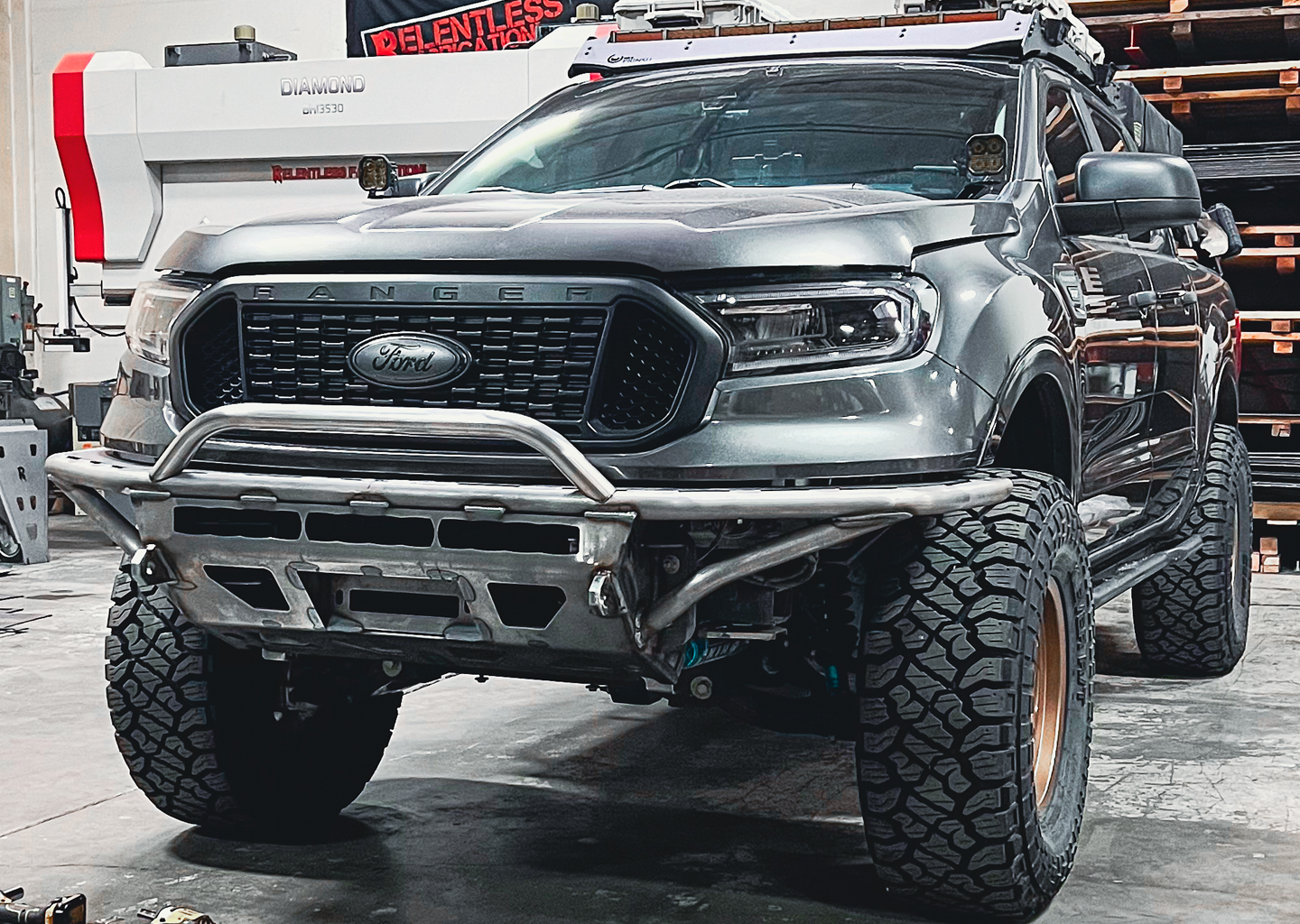 2019-2023 Ford Ranger Front Hybrid Bumper