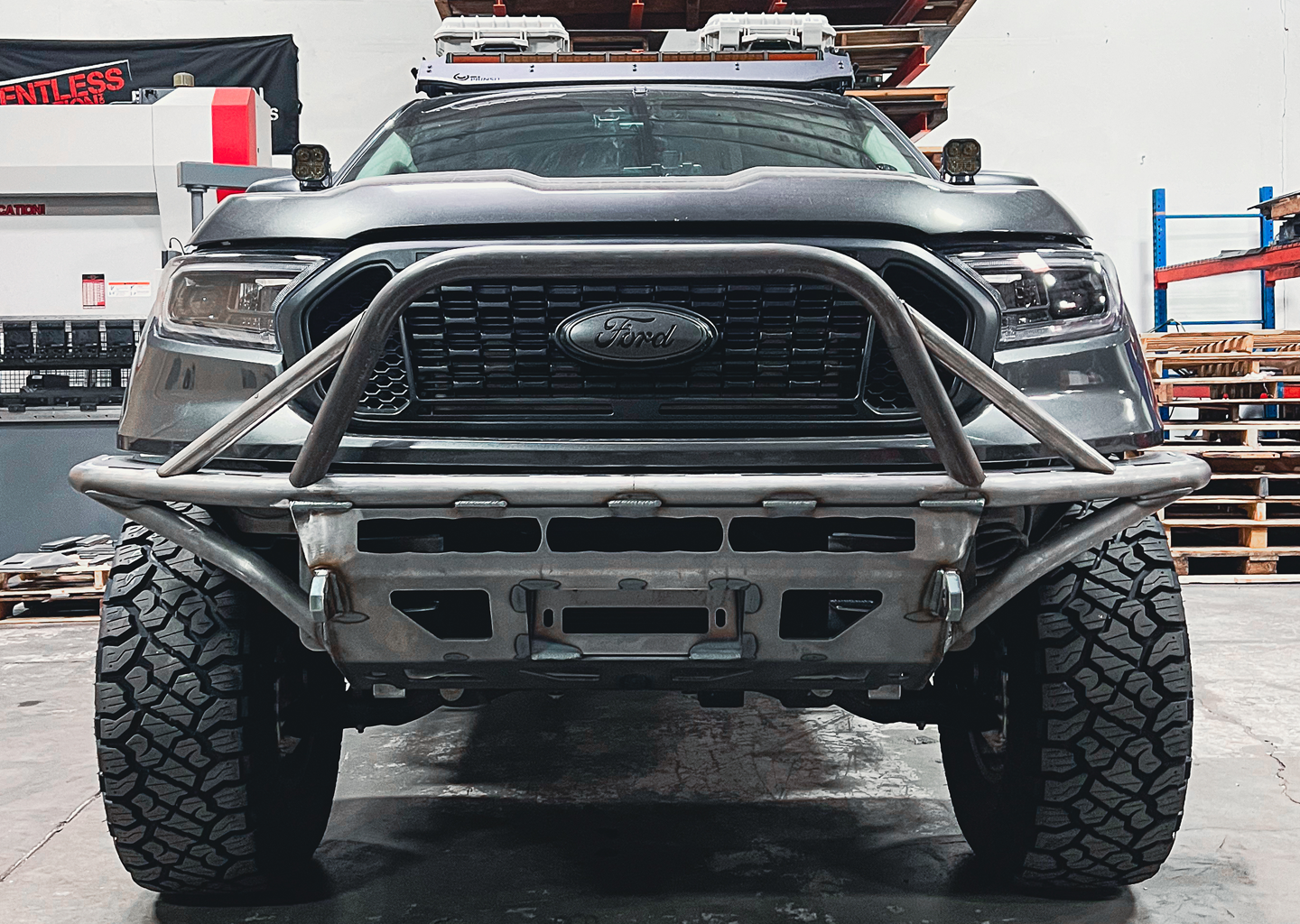 2019-2023 Ford Ranger Front Hybrid Bumper
