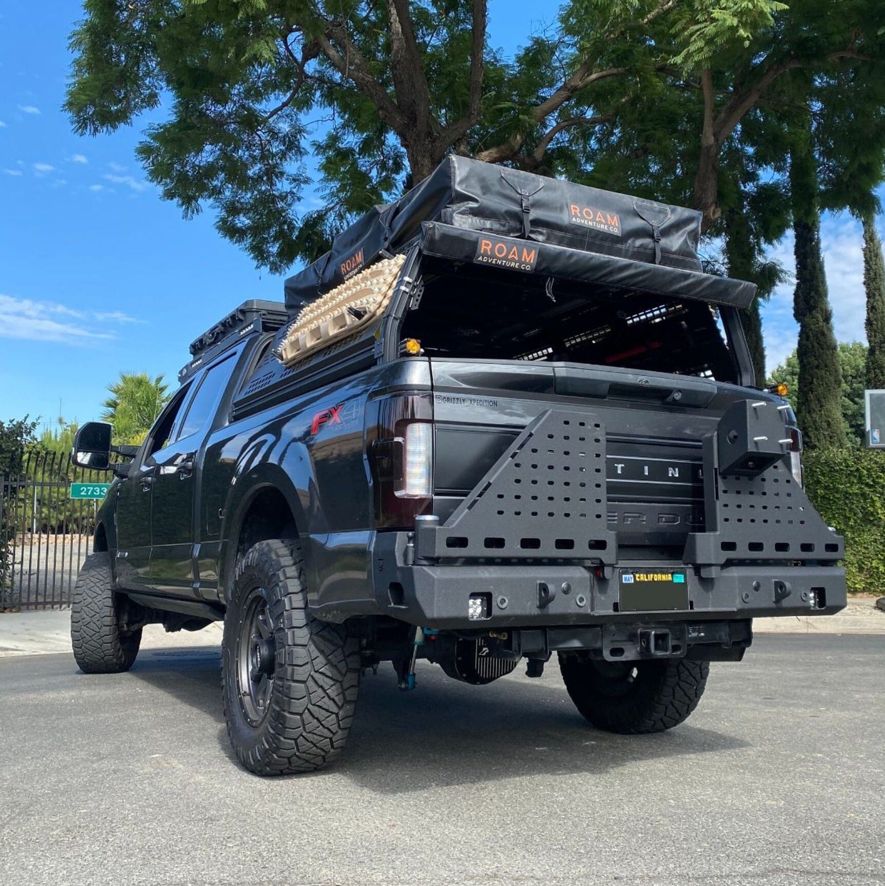 2023+ FORD SUPERDUTY F250/F350 DUAL SWING OUT REAR BUMPER Chassis Unlimited Inc. 