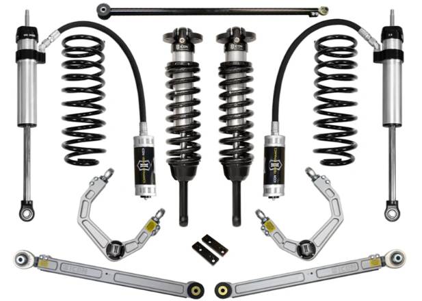 ICON 2010-Up Lexus GX460, 0-3.5" Lift, Stage 4 Suspension System, Billet UCA ICON 2010-Up Lexus GX460, 0-3.5" Lift, Stage 4 Suspension System, Billet UCA