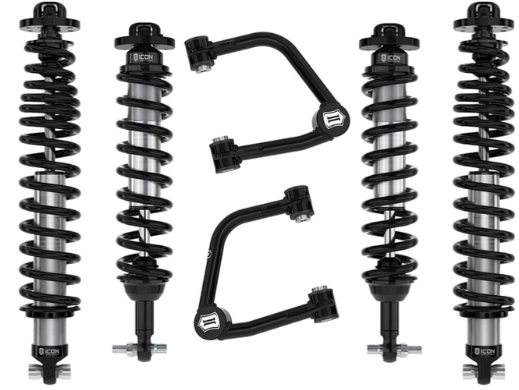 ICON 2021-2026 Ford Bronco, Sasquatch, 2-3" Lift, Stage 3 Suspension System, Tubular, Heavy Rate Rear Springs
