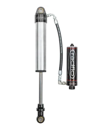 RADFLO 2.5 Rear Chevy Colorado 2012+ Shock Smooth Body Stock Height With Remote Reservoir And Compression Adjuster