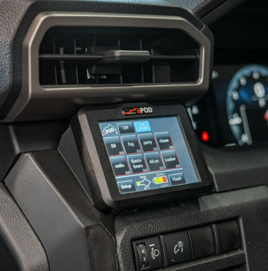 sPOD BantamX Touchscreen Vehicle-Specific Kit for the 2024-on Toyota Tacoma
