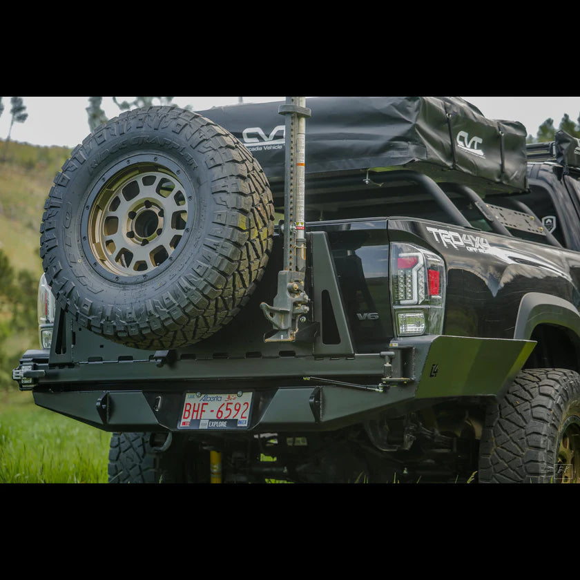 C4 Fabrication - Tacoma Overland Series High Clearance Rear Bumper / 3rd Gen / 2016-2023