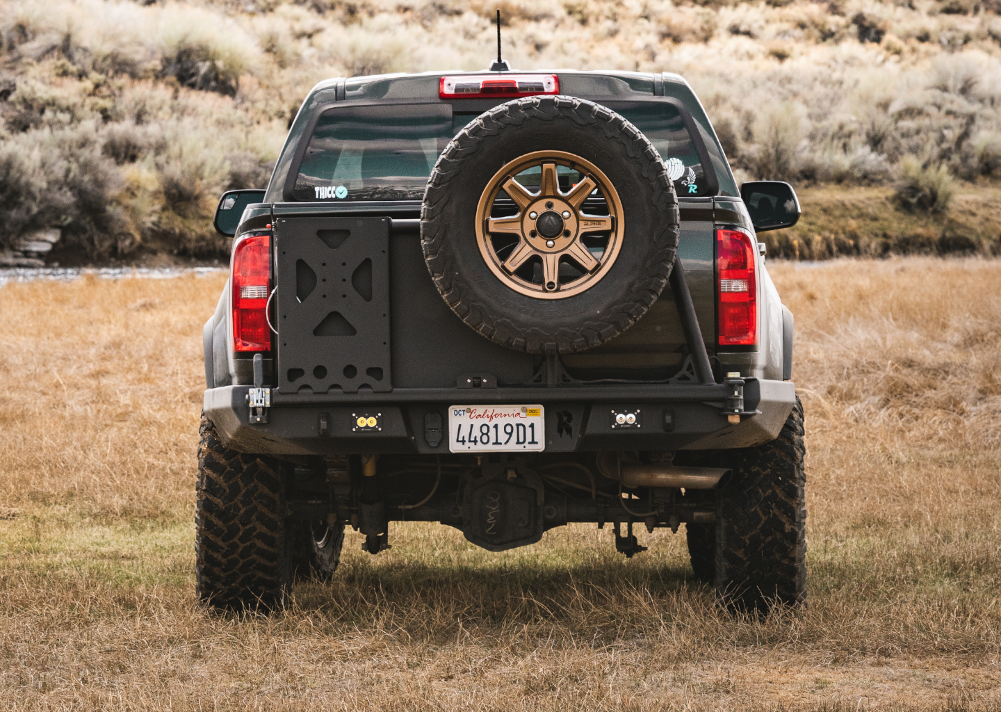 Relentless Off-Road - 2015- 2022 Chevy Colorado/ 2017- 2022 Chevy ZR2 High Clearance Rear Bumper