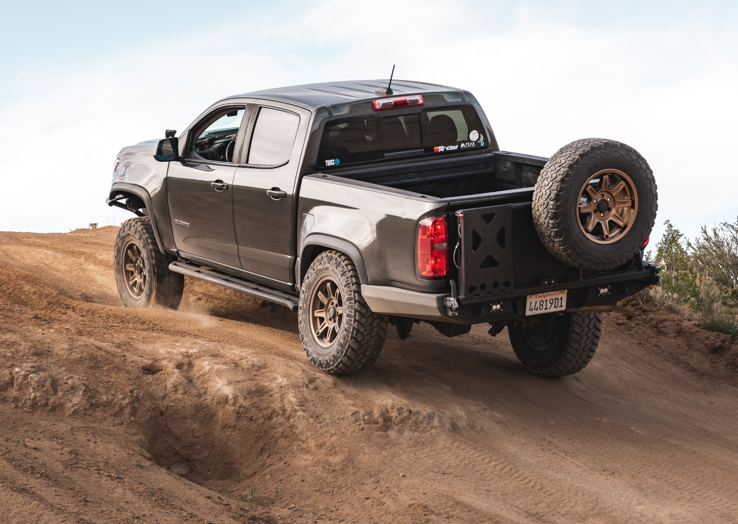 Relentless Off-Road - 2015- 2022 Chevy Colorado/ 2017- 2022 Chevy ZR2 High Clearance Rear Bumper