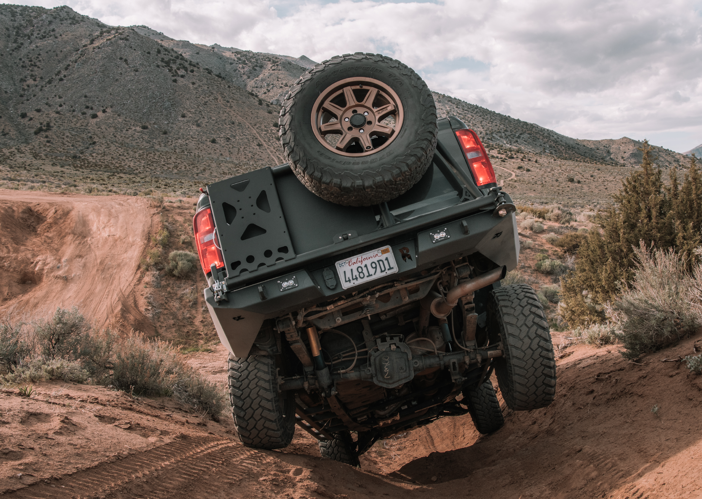 Relentless Off-Road - 2015- 2022 Chevy Colorado/ 2017- 2022 Chevy ZR2 High Clearance Rear Bumper