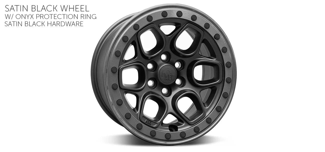 AEV Crestone DualSport Wheel for 2015-2022 Colorado & Canyon - Satin Black