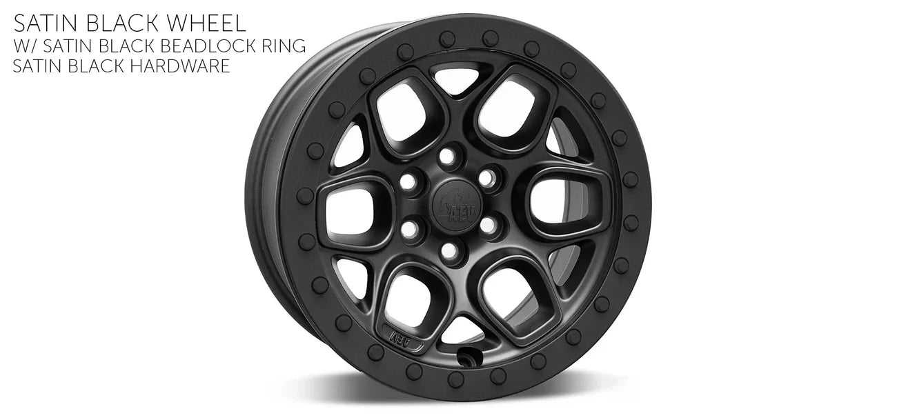 AEV Crestone DualSport Wheel for 2015-2022 Colorado & Canyon - Satin Black