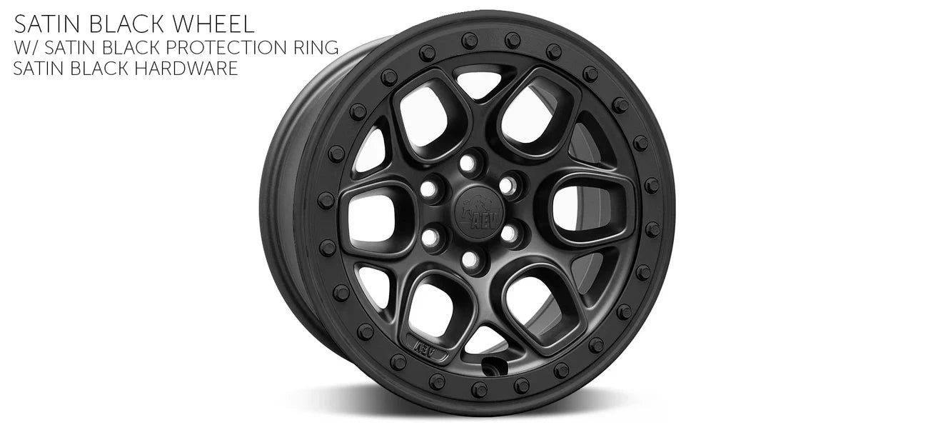 AEV Crestone DualSport Wheel for 2015-2022 Colorado & Canyon - Satin Black