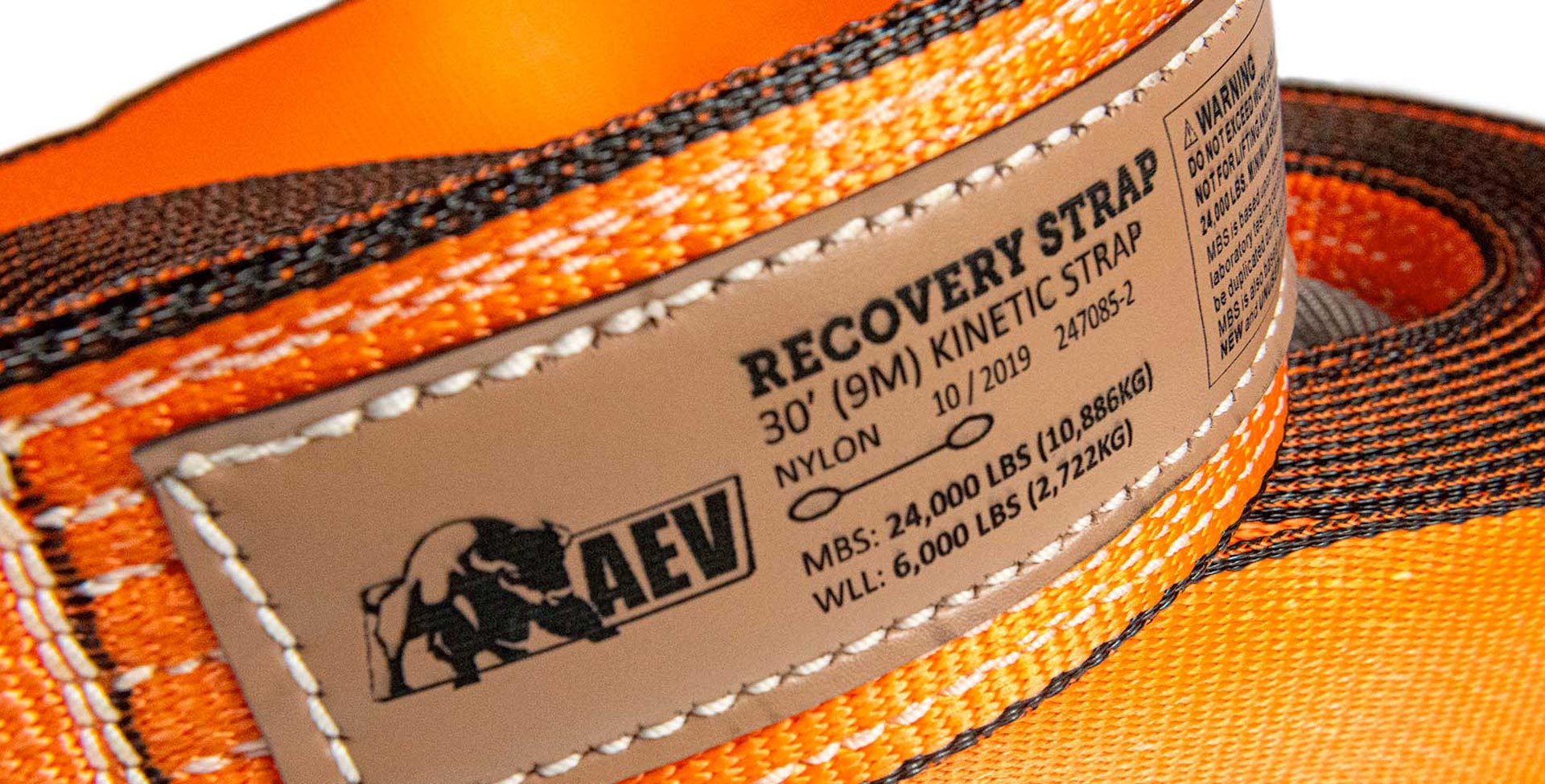 AEV - Kinetic Recovery Strap