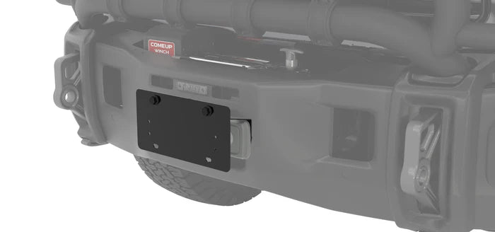 AEV Ram HD Hawse Fairlead License Plate Bracket