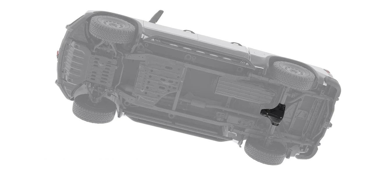 AEV Rear Differential Skid Plate for 2019+ Chevrolet Silverado 1500 and GMC Sierra 1500