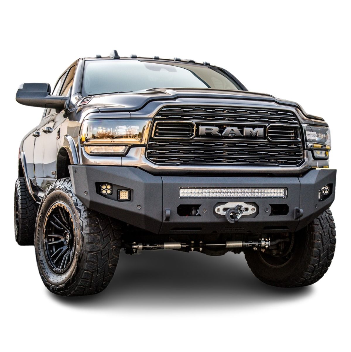 2019-2022 RAM 2500/3500 Attitude Series Front Bumper Winch 