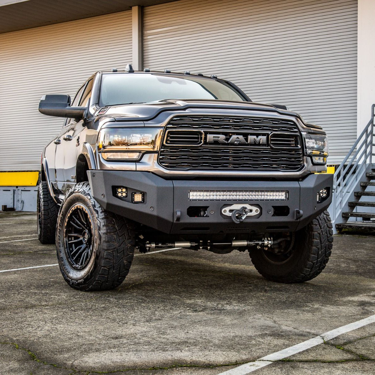 2019-2022 RAM 2500/3500 Attitude Series Front Bumper Winch 