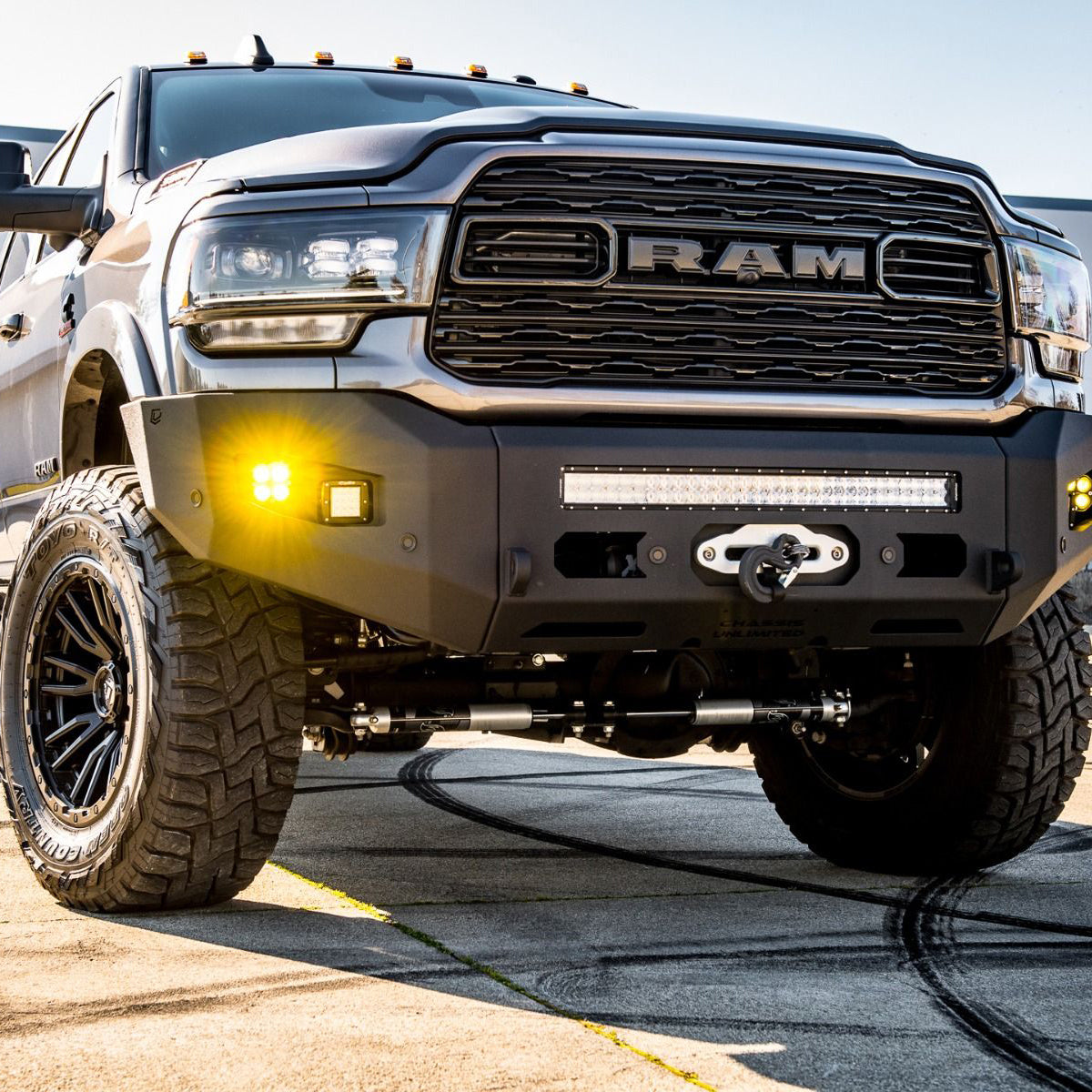 2019-2022 RAM 2500/3500 Attitude Series Front Bumper Winch 