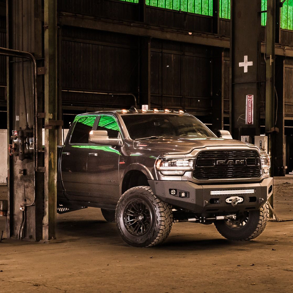 2019-2022 RAM 2500/3500 Attitude Series Front Bumper Winch 