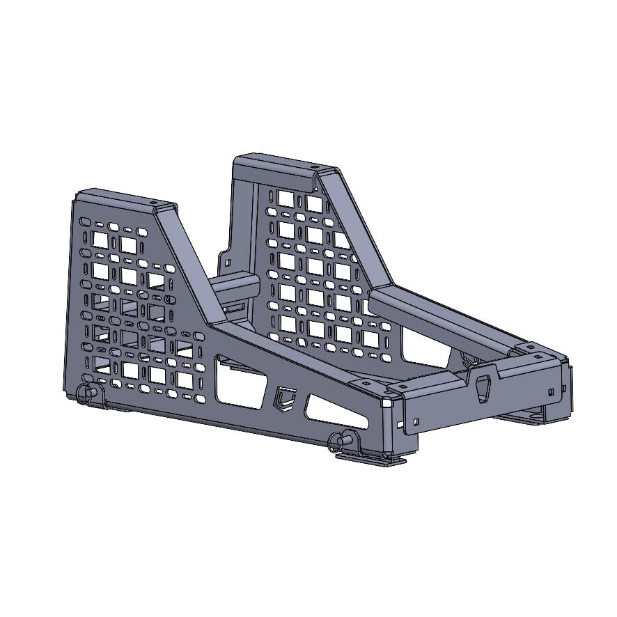 Tactical Series Bed-Mount Spare Tire Carrier Chassis Unlimited Inc. 