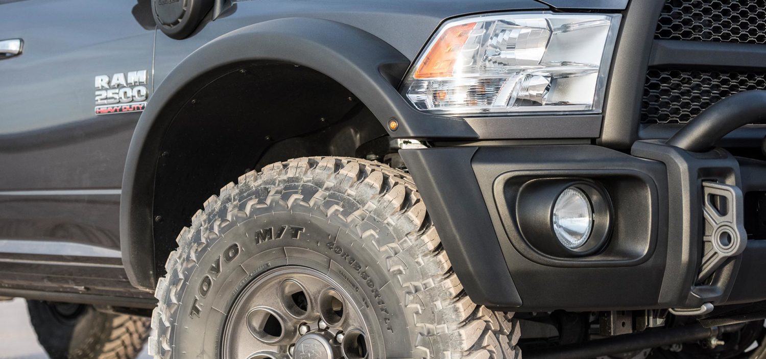 2010 - 2018 RAM HD HighMark Front Fender Flares image 0