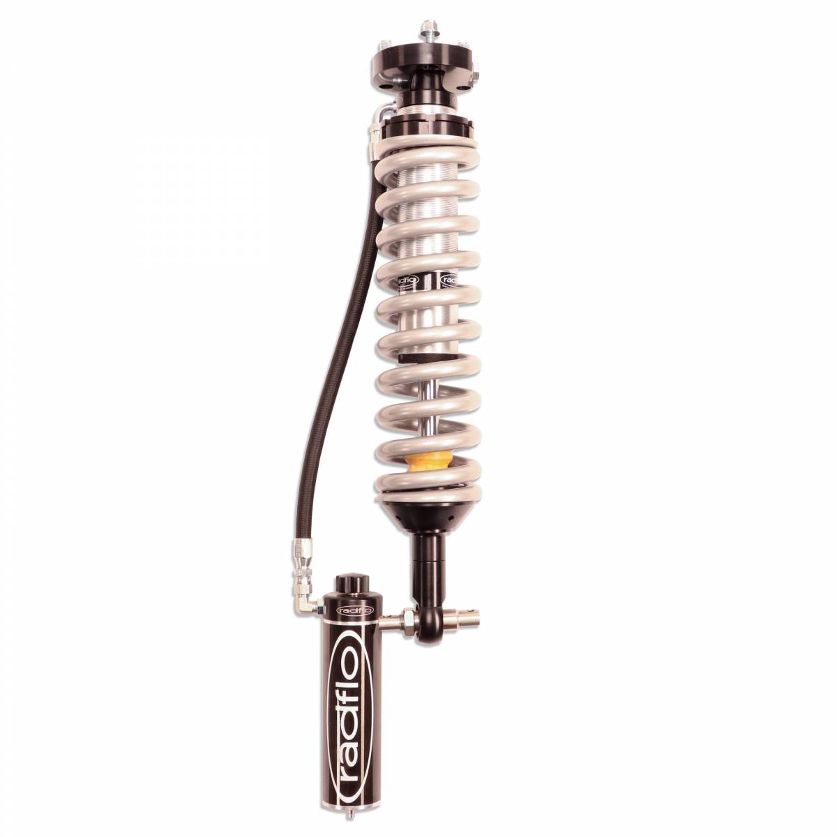 Radflo Ford Bronco 2.5" Diameter Front Coil Overs with Remote Reservoirs (Compression Adjusters and Extended Travel Available) image 1
