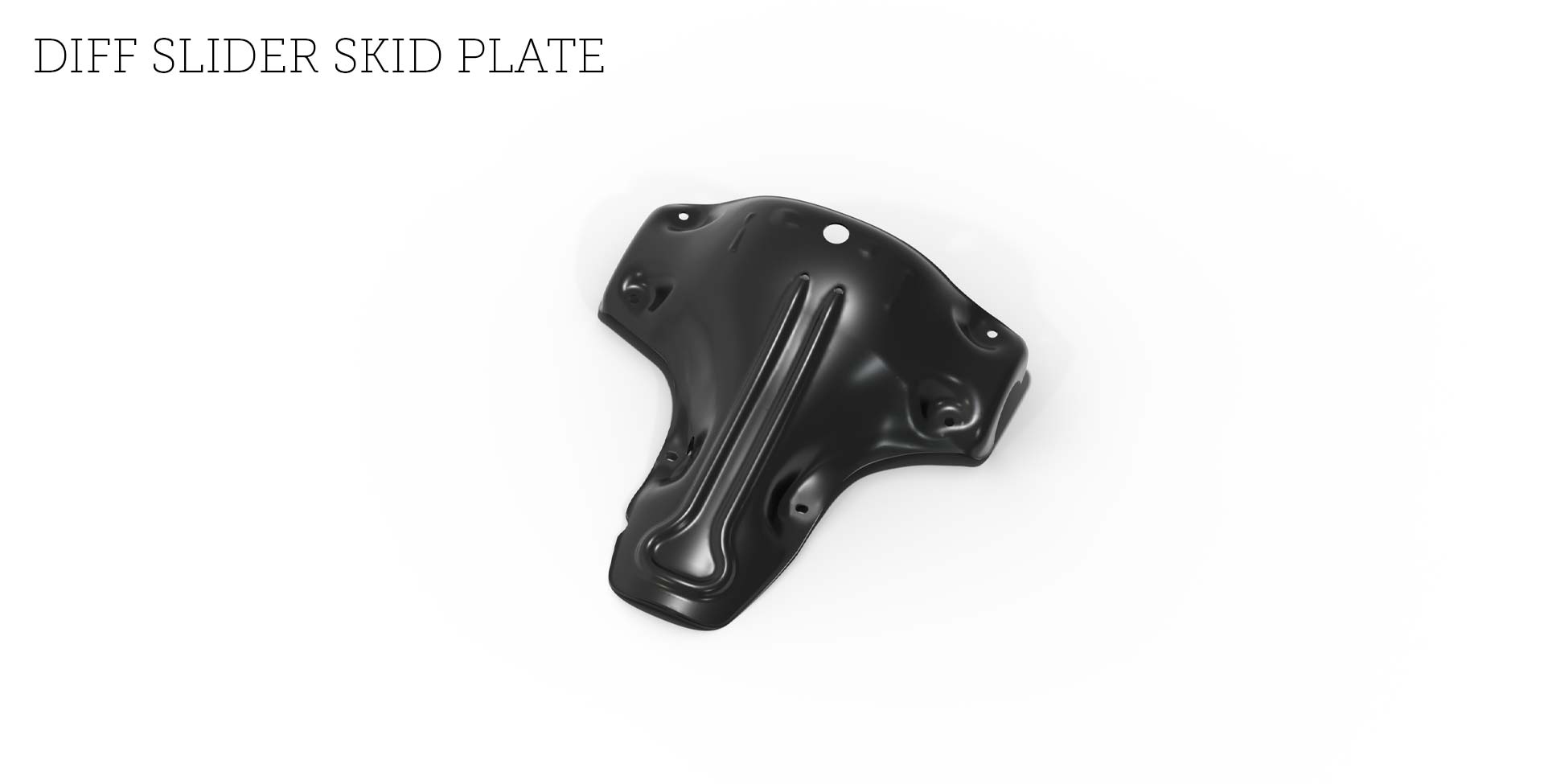 AEV Diff Slider Skid Plate - 2023+ Chevrolet Colorado/GMC Canyon image 1