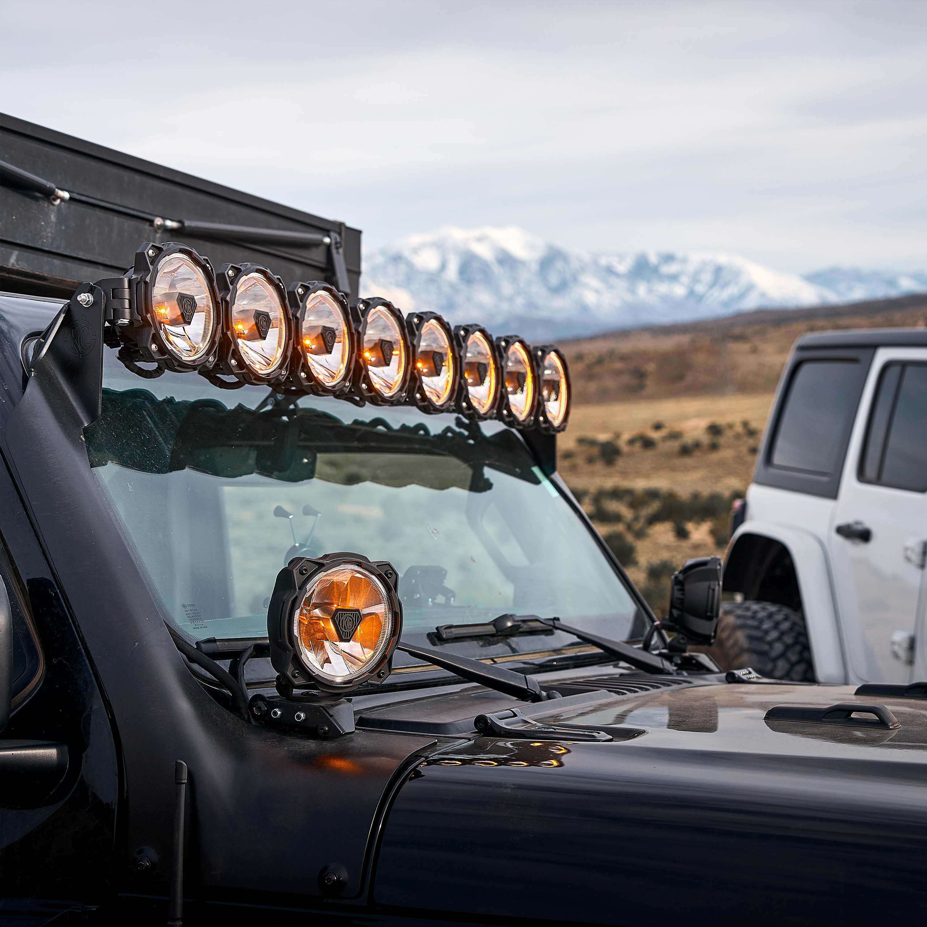 Gravity® Titan™ 6" LED - Pair Pack - Wide-40 Beam - #91403