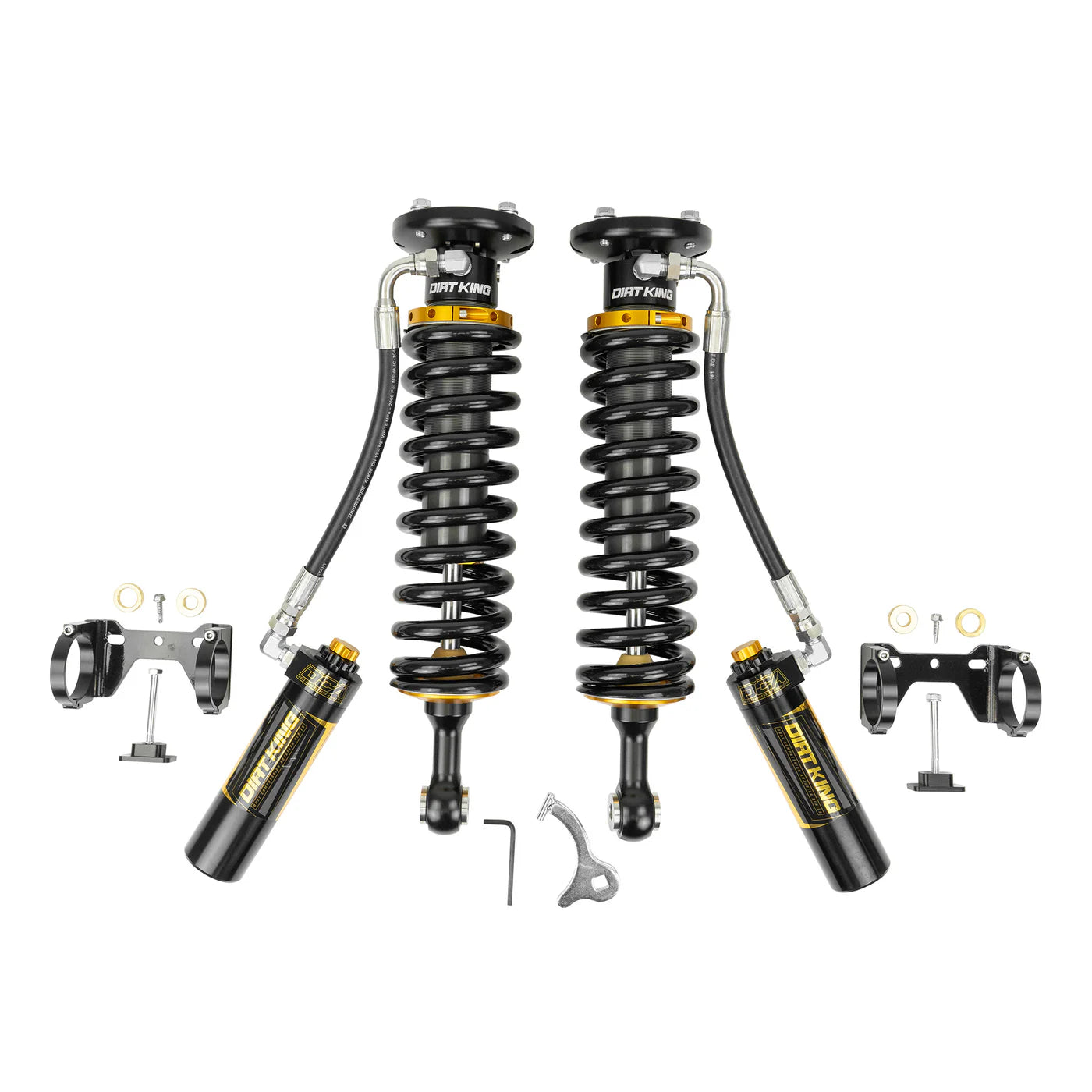 2.5 Coilovers | DCA Remote Reservoir - 22+ Tundra | Dirt King