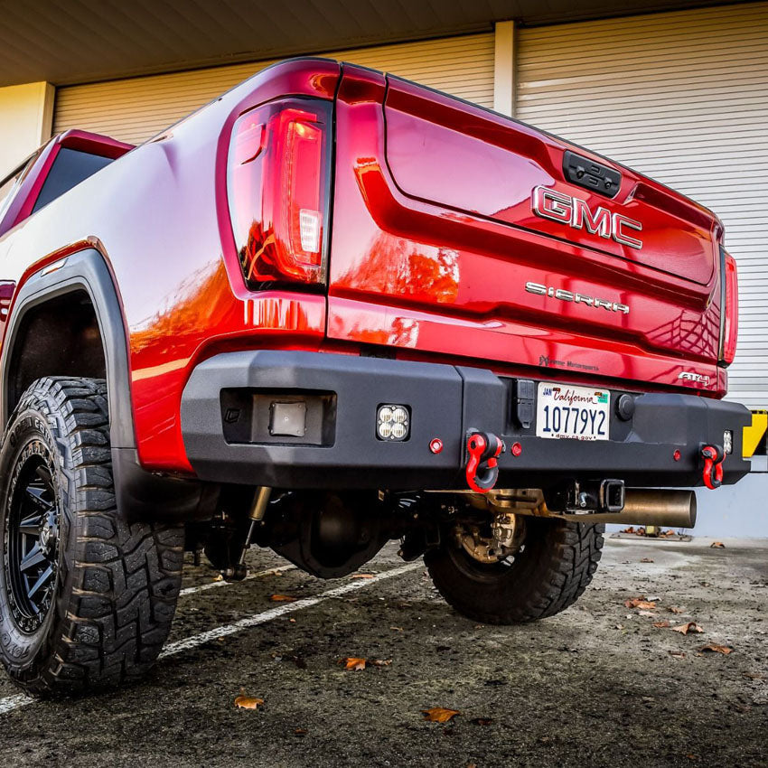 buy 2020-2022 gmc sierra 2500-3500 attitude rear bumper