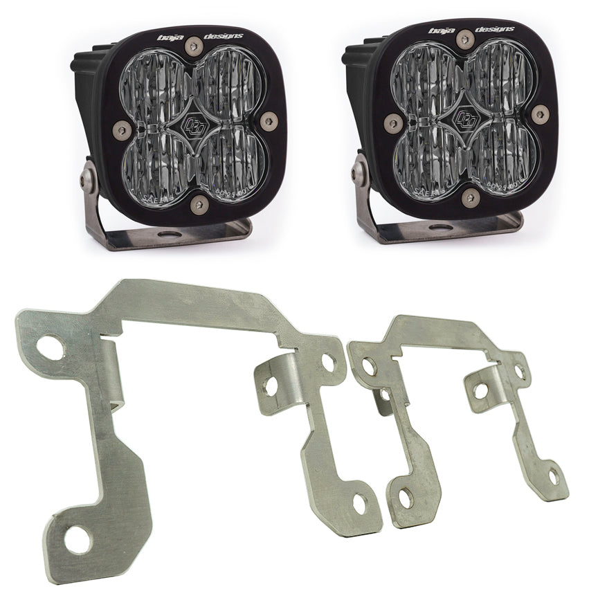 BAJA DESIGNS FORD BRONCO/RANGER SQUADRON PRO FOG POCKET KIT [PLASTIC BUMPER] image 0