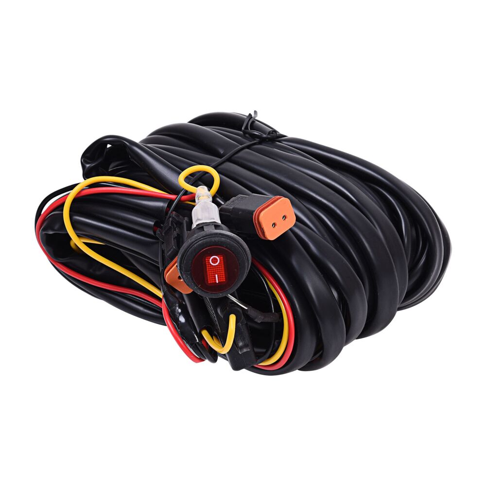 Wiring Harness - for 2 Lights with 2-Pin Deutsch Connectors - # 6308