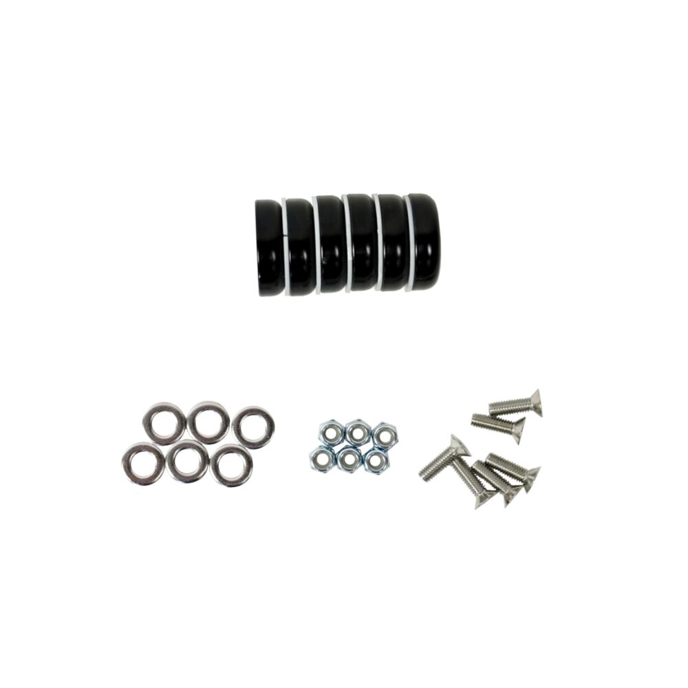 Magnet Mount Kit for Cyclone LED V2 Lights - 6 Pack - # 1373