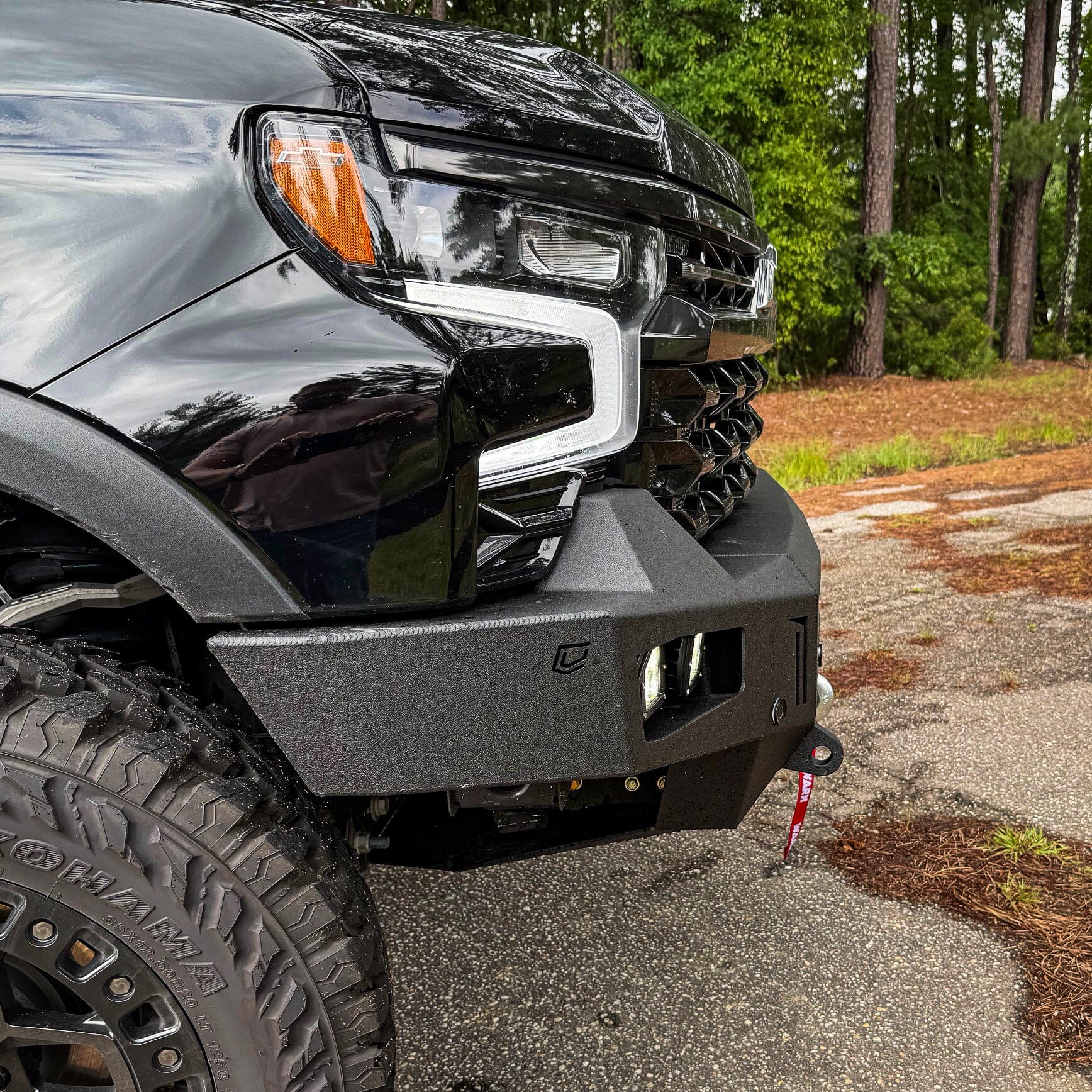 2023-2025 CHEVY 1500 ZR2 OCTANE FRONT WINCH BUMPER Chassis Unlimited Inc. 