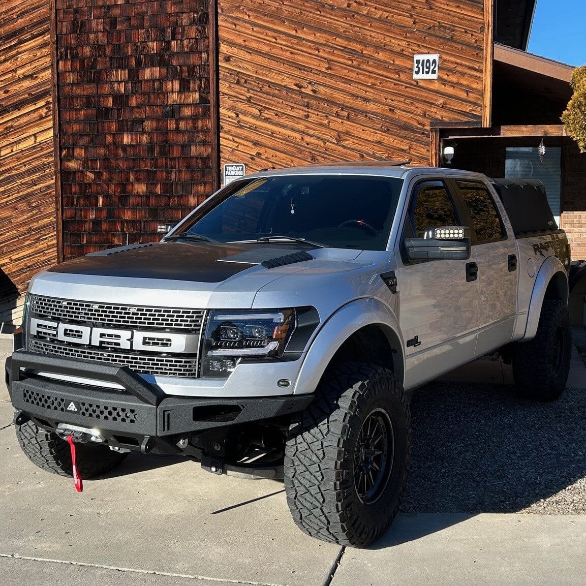 2010-2014 FORD RAPTOR OCTANE FRONT WINCH BUMPER Chassis Unlimited Inc. 